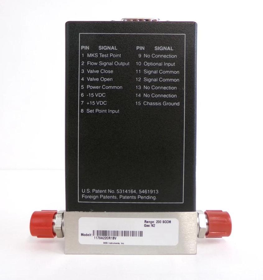 Used MKS Instruments 1179A22CR1BV Mass Flow Controller AMAT 3030-09623 Lot 2 Working