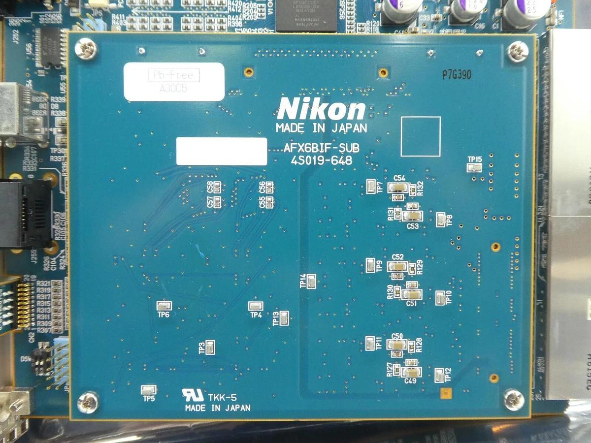Used Nikon 4S019-606 PCB Card AFX6BIF 4S019-647 NSR FX-601F Broken Connector As-Is
