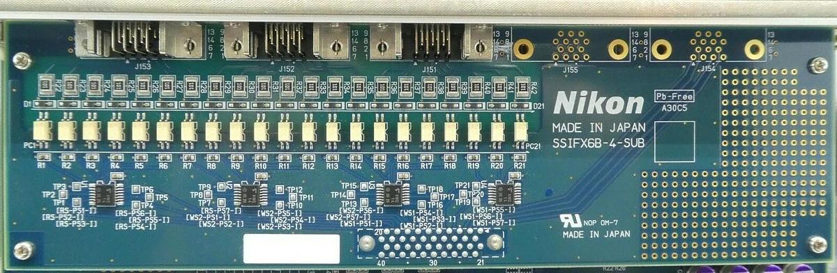 Used Nikon 4S013-681 PCB Card SSIFX6B-4 SSIFX6B-4-SUB NSR FX-601F Broken Tab As-Is