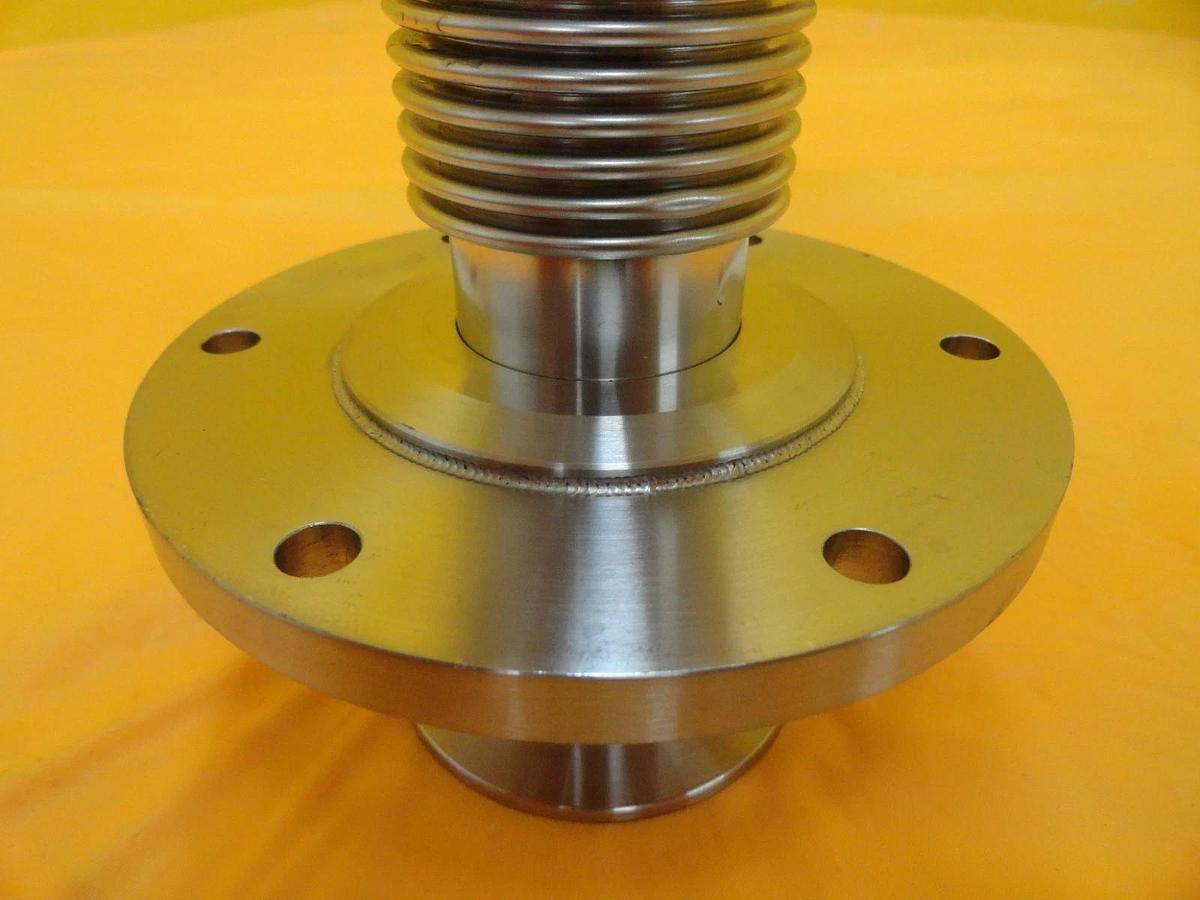 Used MKS Instruments High Vacuum Flex Bellows NW50 to NW50 ISO63 ISO-K 6-Hole Used