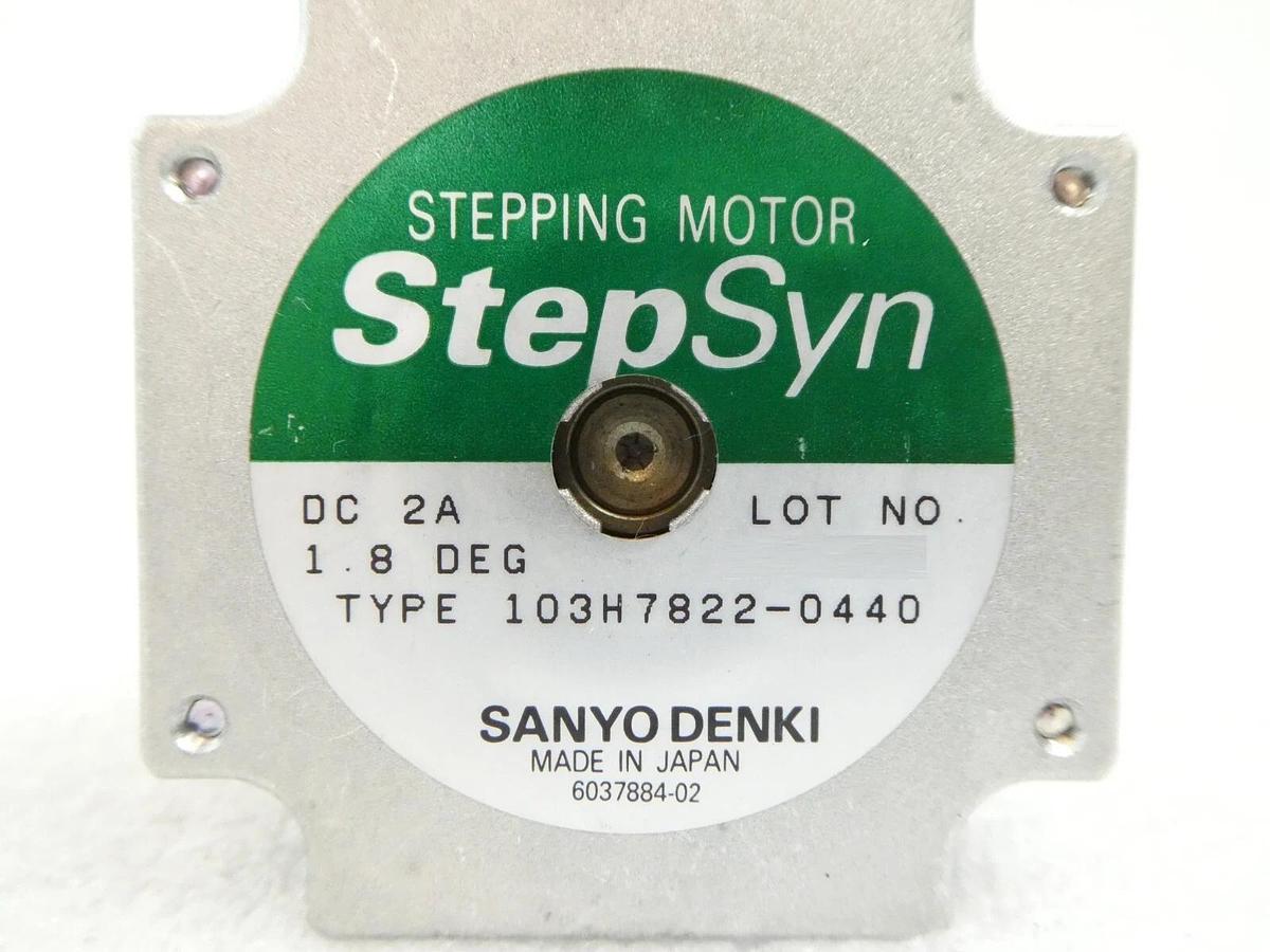 Used Sanyo Denki 103H7123-0440 Stepping Motor StepSyn Reseller Lot of 12 Working