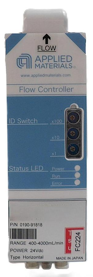 Used AMAT Applied Materials 0190-91818 Flow Controller 400-4000mL Lot of 5 Working
