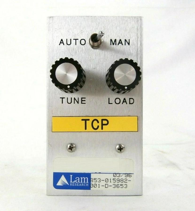 Used Lam Research 853-015982-001-D-3653 TCP RF Tune/Load Module FPD Continuum Spare