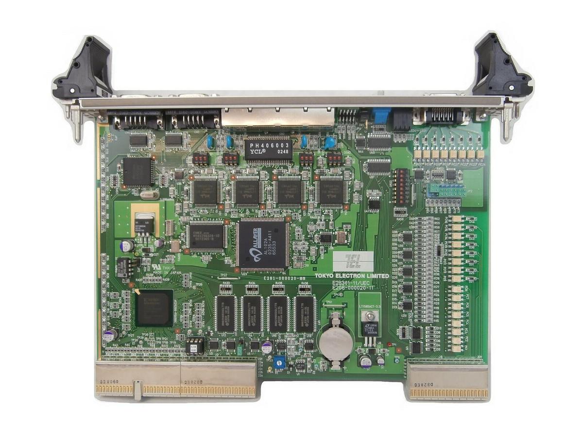 Used TEL Tokyo Electron E2B301-11/UEC VME PCB Card E2B301/UEC E280-000037-11 Lithius