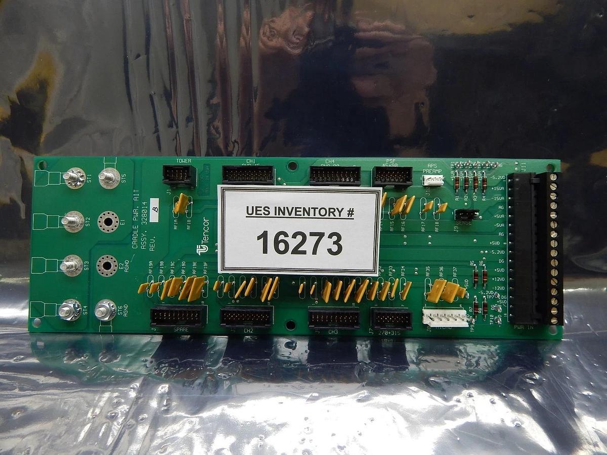 Used Tencor Instruments 328014 Cradle Power AIT Board PCB KLA-Tencor AIT I Used