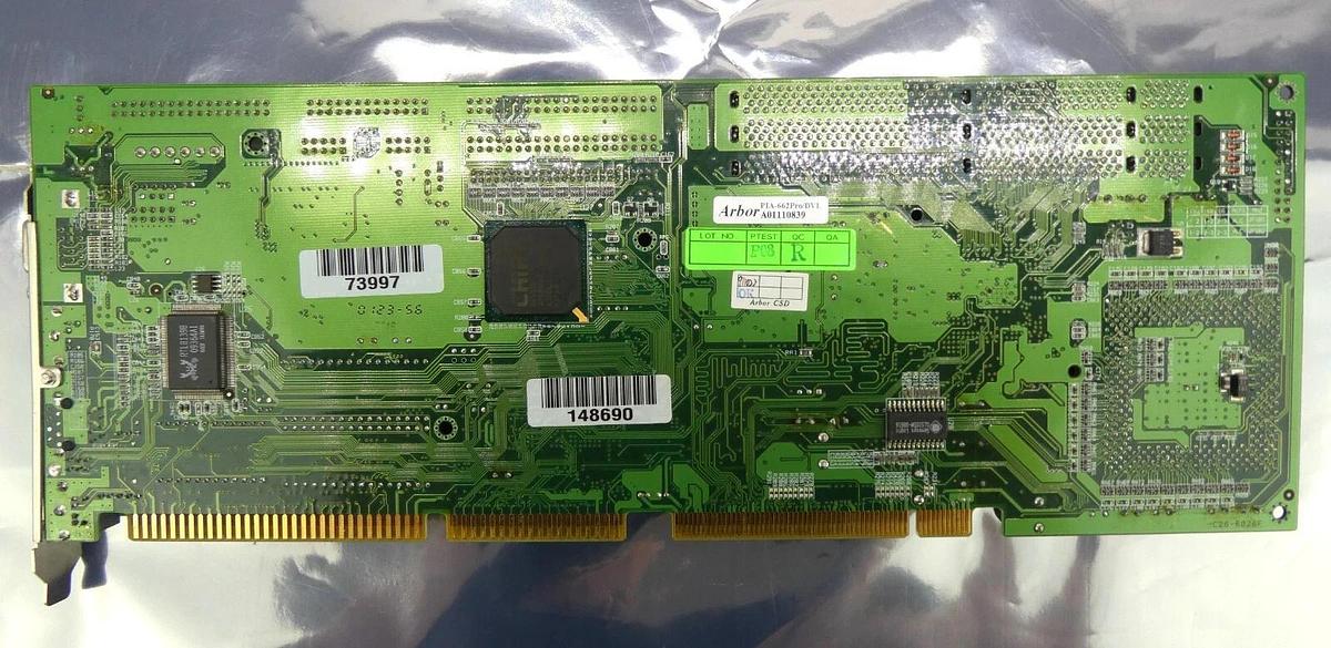 Used Arbor PIA-662Pro/DVL Intefrated Full-Size PICMG SBC PCB Lot Of 3 Working Surplus