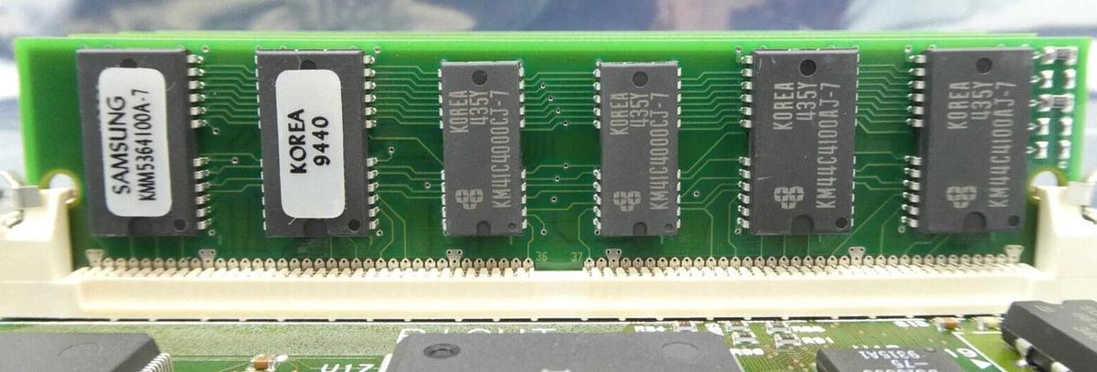 Used Phoenix Technologies 625607-001 SIMM Bank PCB KMM5364100A-7 Working Surplus