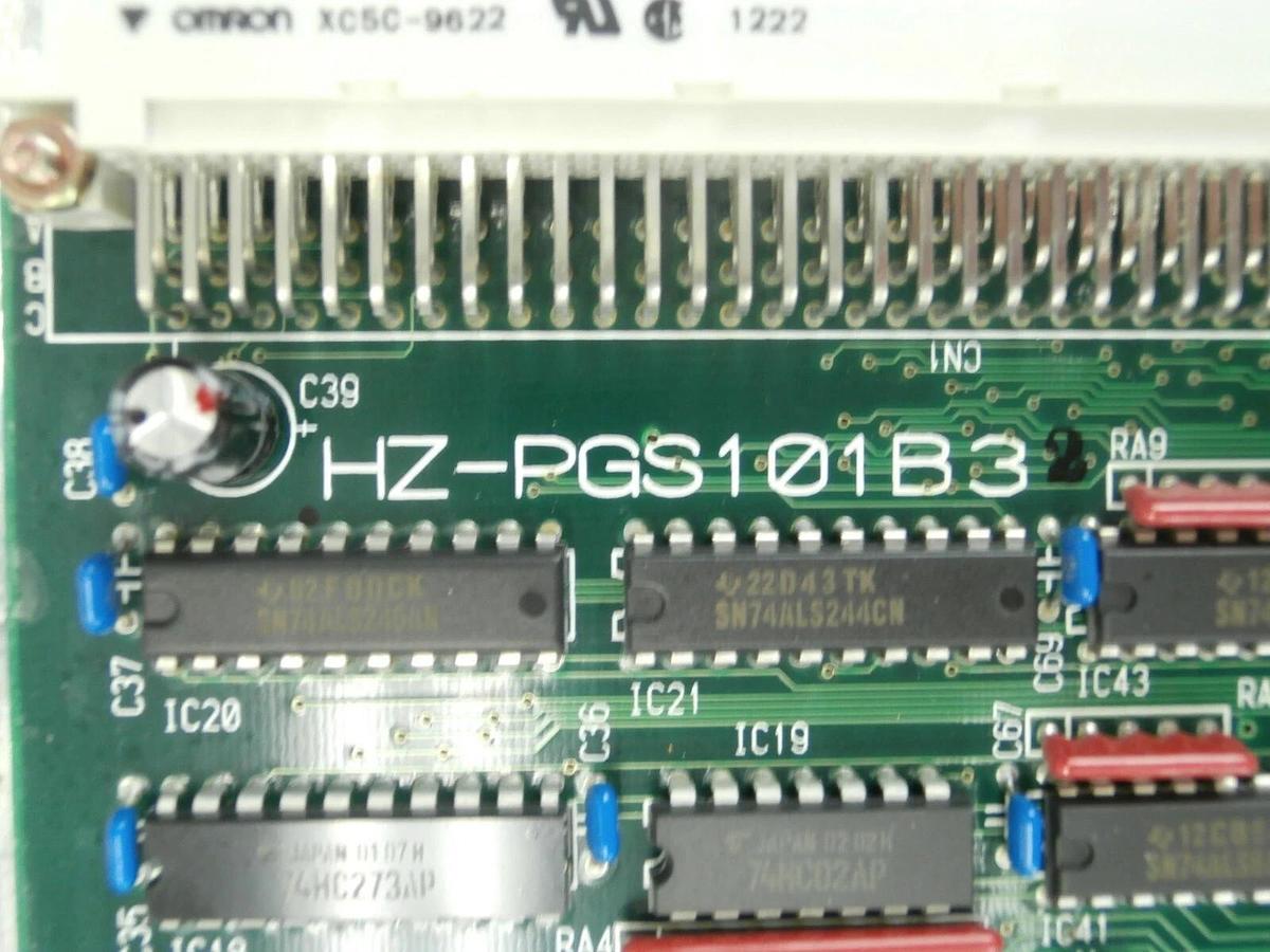 Used HD Hokuto Denko HZ-PGS101B32 Processor Board PCB Card HZ-PGS101C23 HZ-3000 Spare