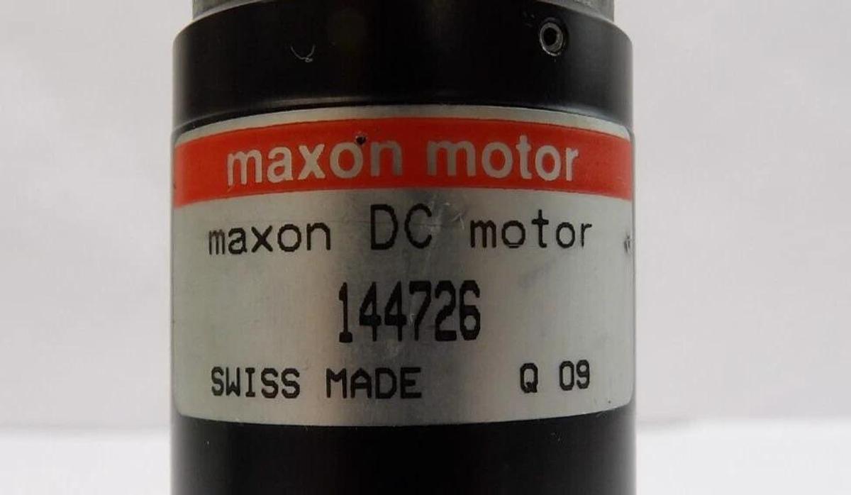 Used Maxon Motor 144726 WJ Manipulator DC Motor Reseller Lot of 2 Working Surplus