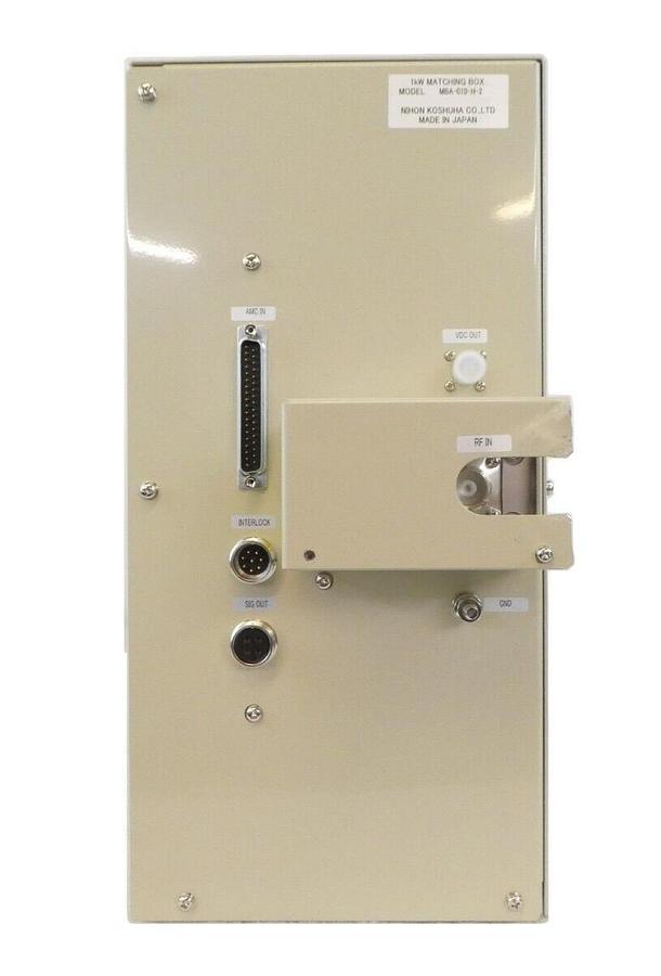 Used Nihon Koshuha MBA-010-H-2 1kW RF Matching Box Working Surplus