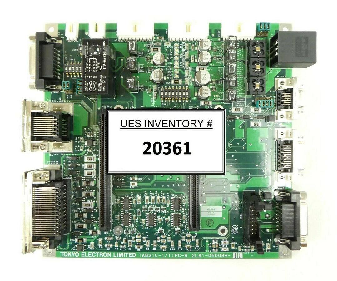 TEL Tokyo Electron 2L81-050089-11 Interface PCB TAB21C-1/TIPC-R New Surplus