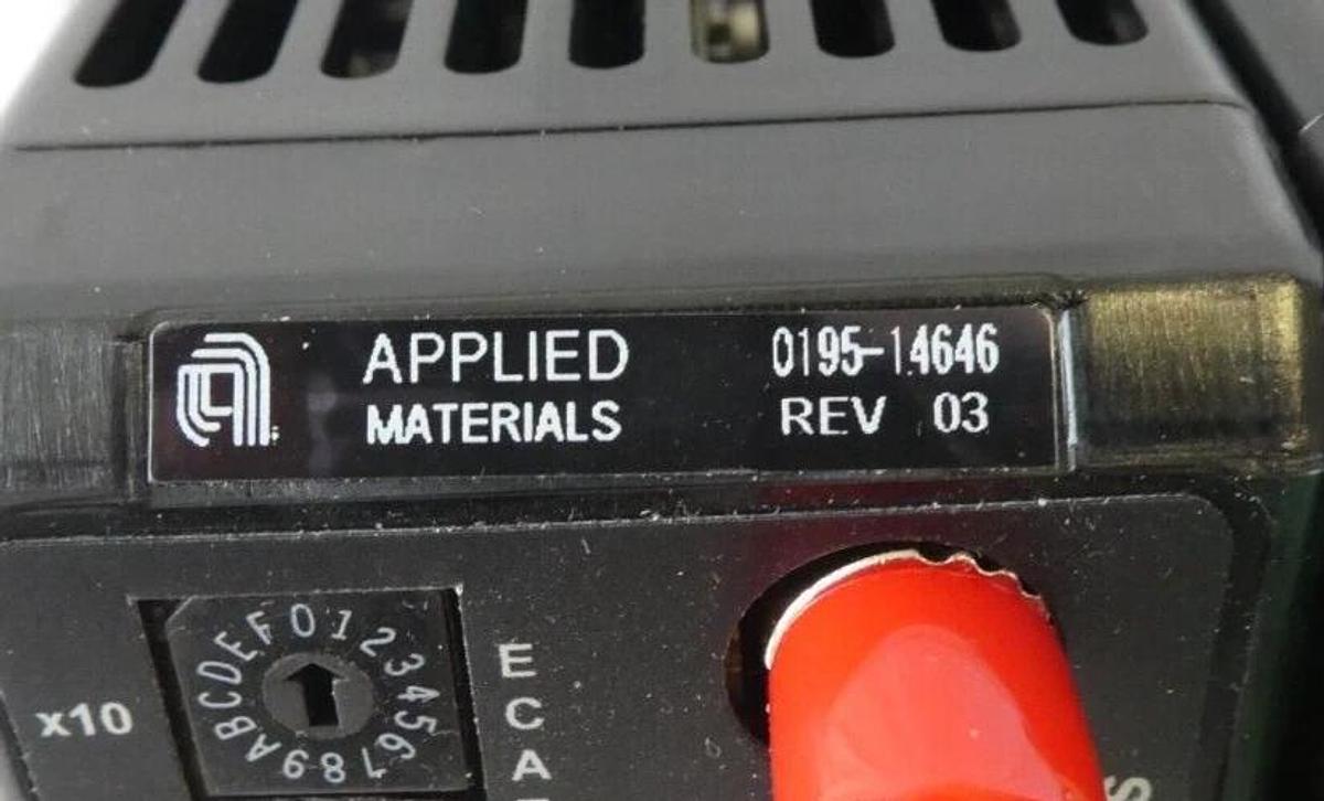 Used AMAT Applied Materials 0195-14978 8-Channel Temperature Controller Working Spare
