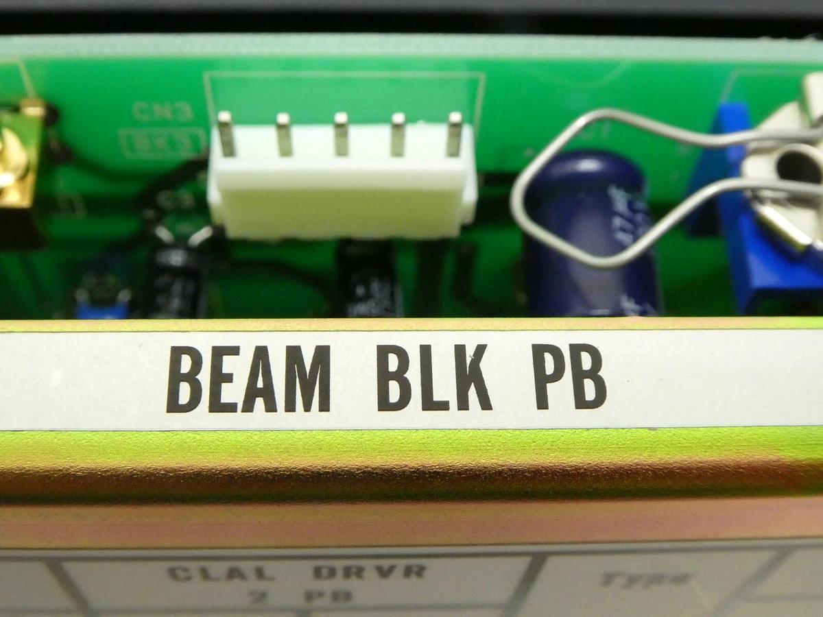 Used JEOL BEAM BLK PB Ion Gun Driver Assembly PCB BP102022-00 JWS-7555S Working Spare