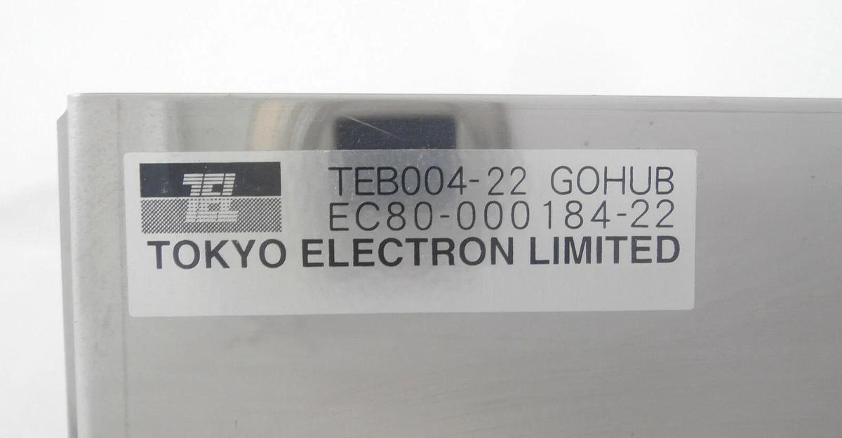 Used TEL Tokyo Electron EC80-000184-22 4-Port Hub TEB004-22 GOHUB Lithius Working