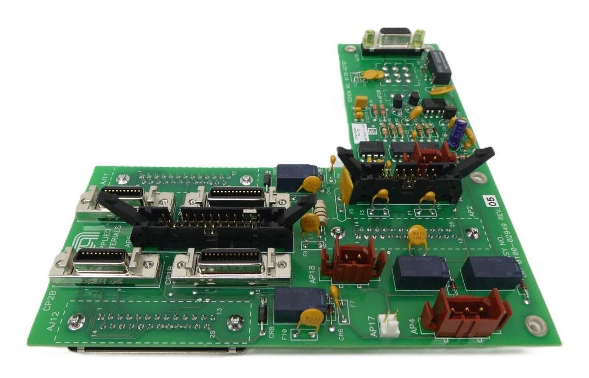 Used AMAT Applied Materials 0100-02949 Interface PCB Working Surplus