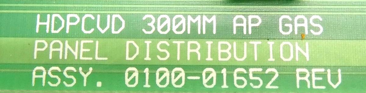 Used AMAT Applied Materials 0100-01652 HDPCVD 300MM AP Gas Panel PCB Working Spare