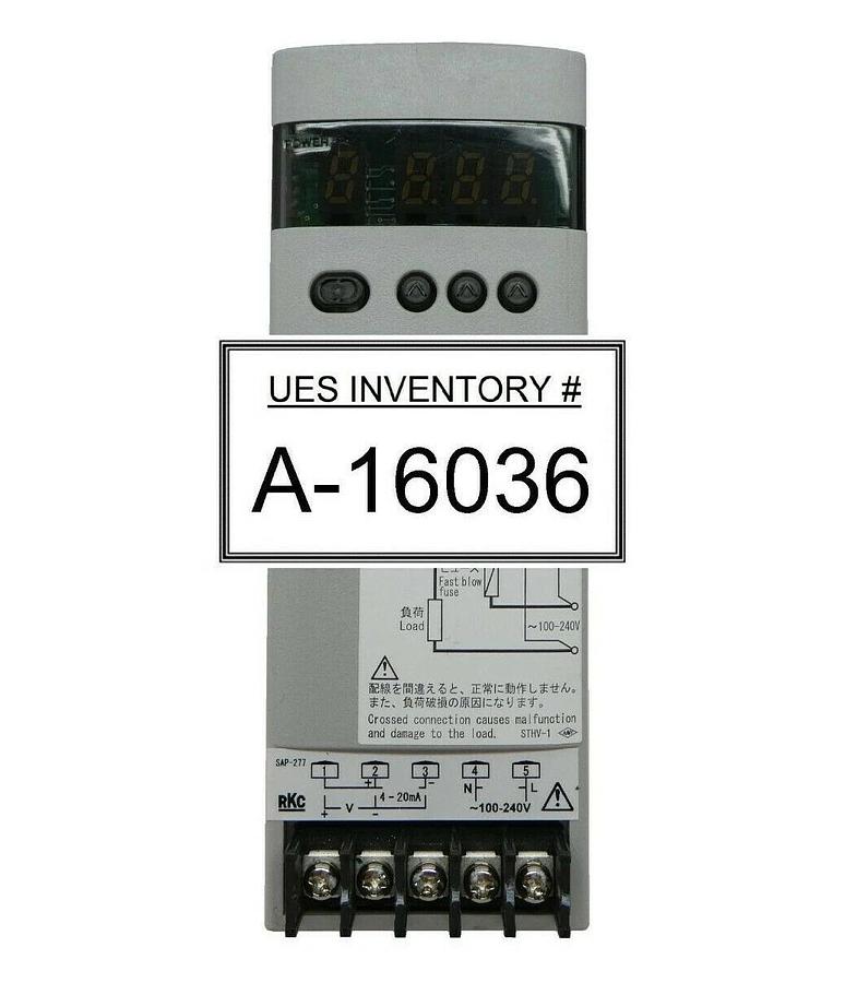Used RKC Instruments THV-1PZ030-8*HN-9 Single Phase Power Control Unit Working Spare