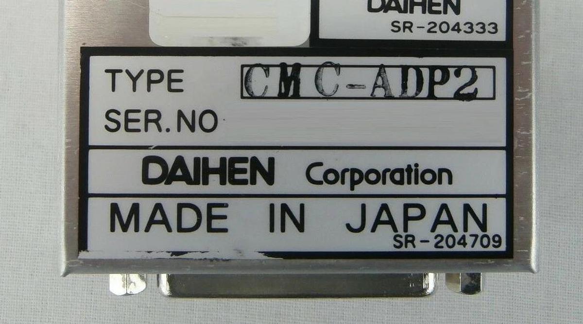 Used Daihen CMC-ADP2 Microwave Tuning Control Interface Reseller Lot of 2 Used