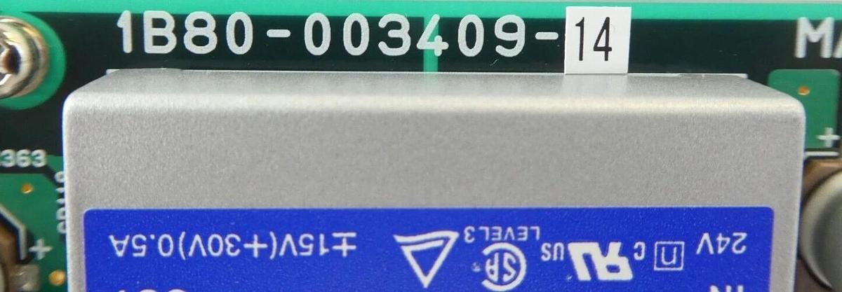TEL Tokyo Electron 1B80-003409-14 PCB ANALOG BOARD PRO (P7I1701) New Surplus
