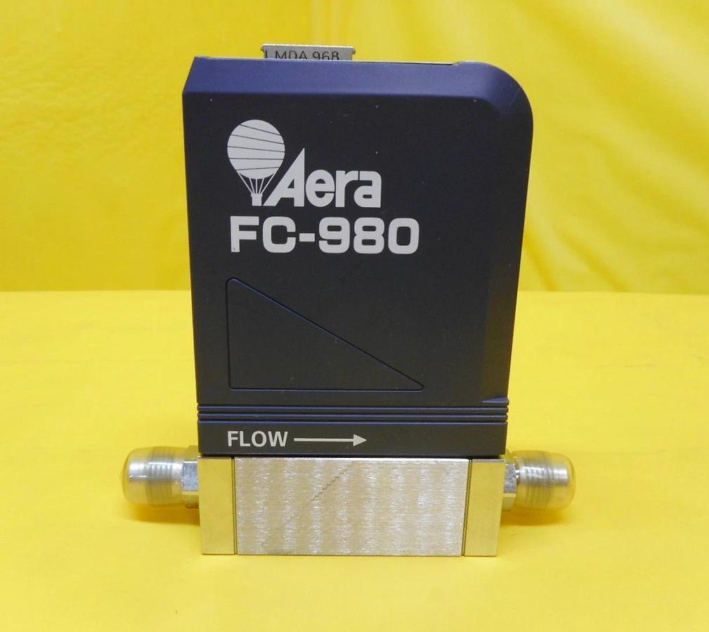 Used Aera FC-980 Mass Flow Controller MFC 2 SLM SiH4 Used Working