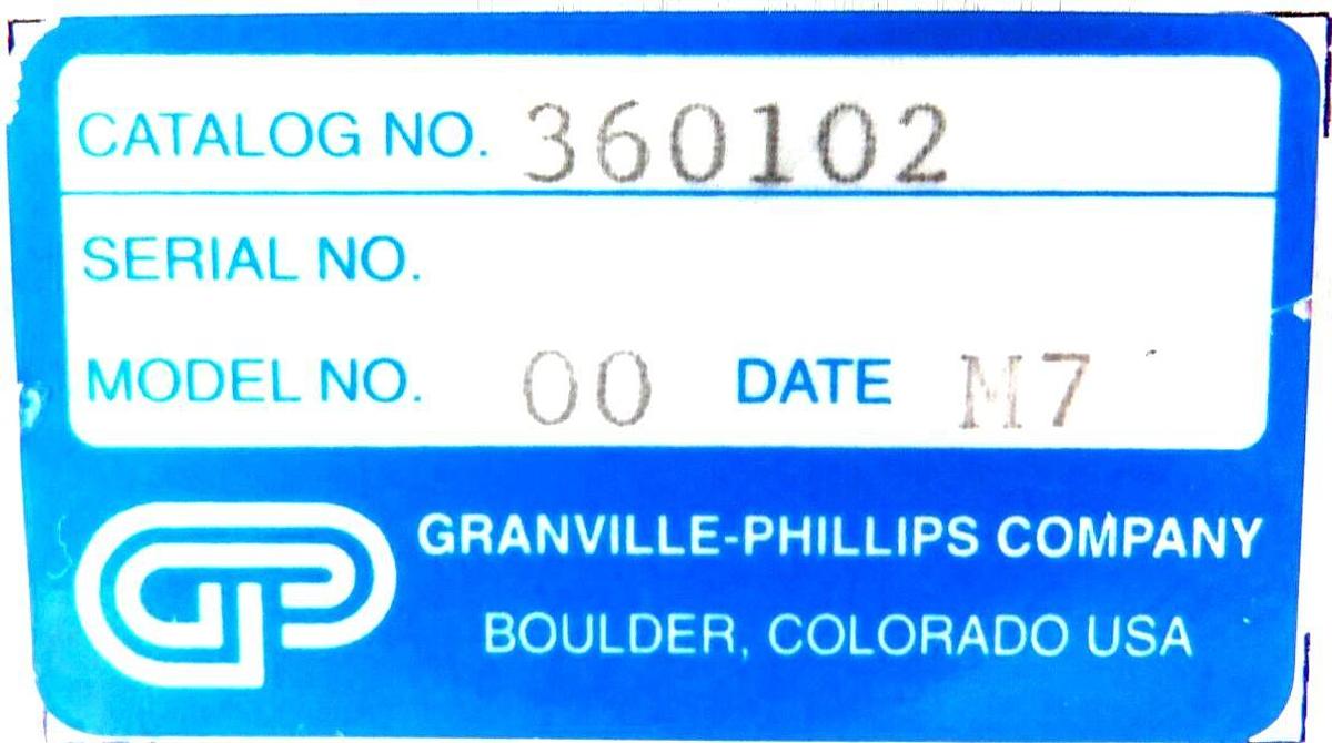 Used Granville Phillips 471-05868-000 Vacuum Gauge Controller GP 360 Working Surplus