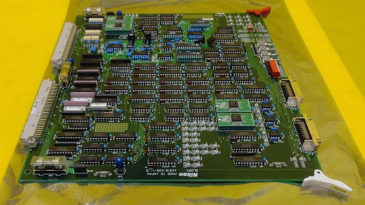 Used Nikon 4S018-028-1-D Interface Relay Card PCB BLDRV NSR-S202A Used Working