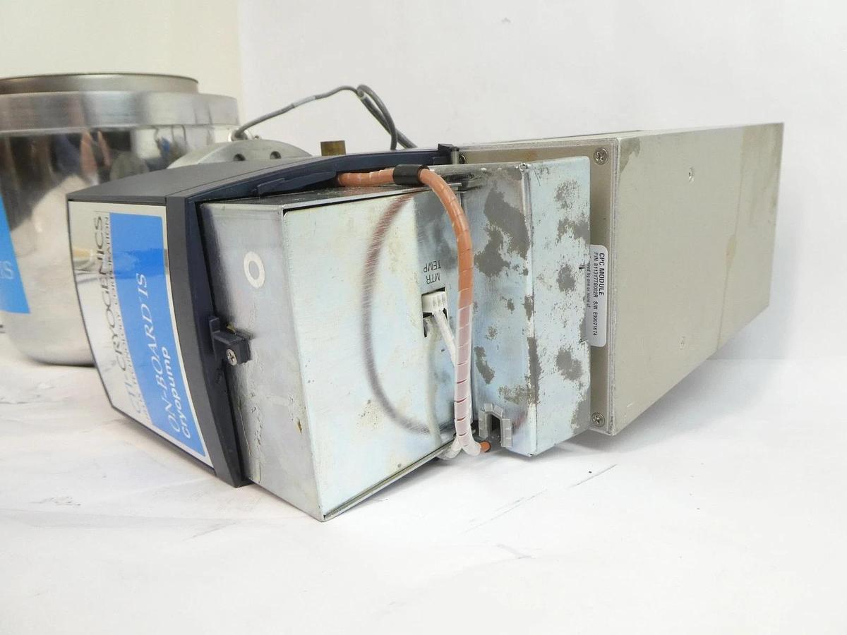 Used CTI-Cryogenics 8185095G001R On-Board IS-8F Cryopump AMAT Tested Working Surplus
