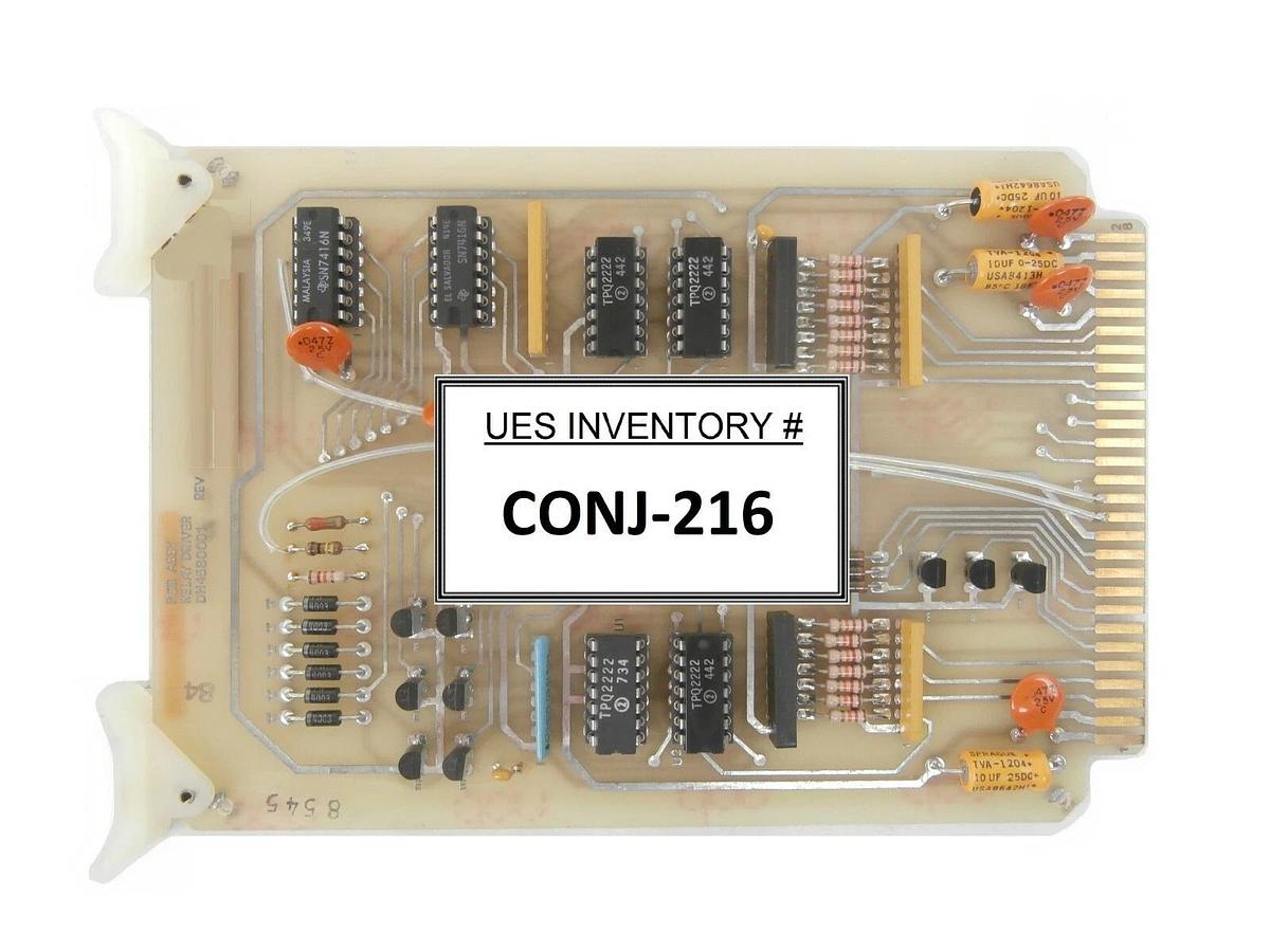 Used Varian Semiconductor VSEA DH4580001 Relay Driver PCB Card Working Surplus