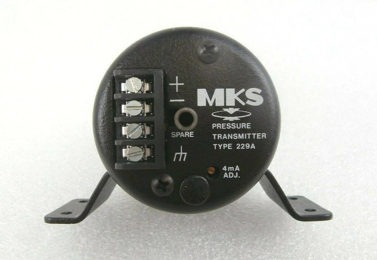 Used MKS Instruments 229HD-00010AAU Pressure Transmitter Type 229A Working Surplus