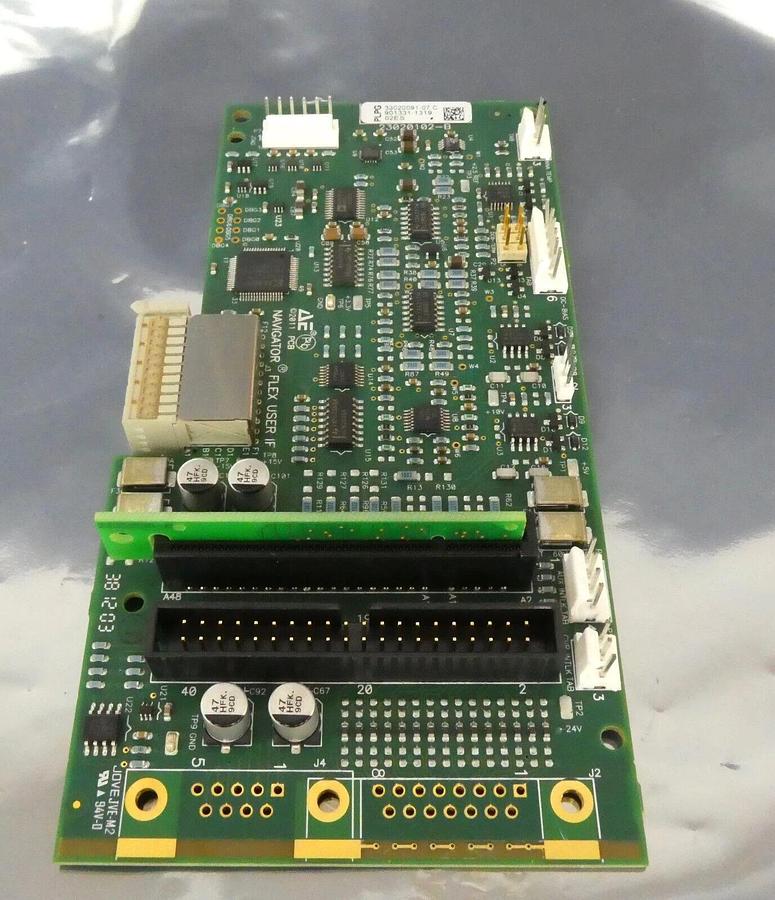 Used AE Advanced Energy 23020102-B Navigator Flex User IF PCB Board 33020091 Working