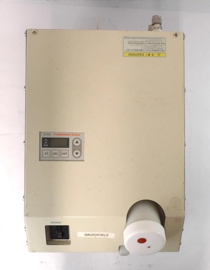 Used SMC INR-244-602 Chiller Heat Exchanger Module THERMO-CON AMAT Working