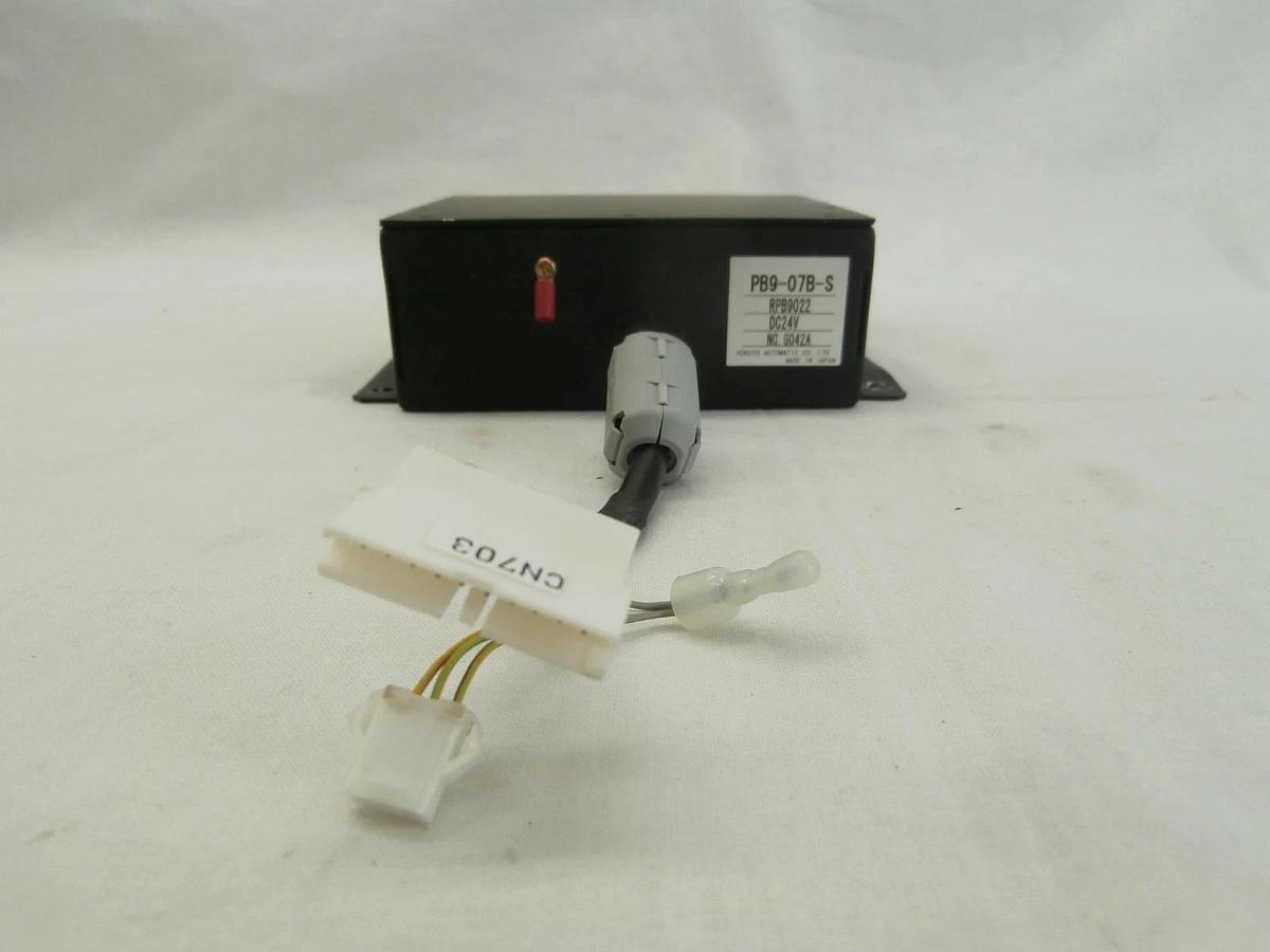 Used Hokuyo Automatic PB9-07B-S Optical Transmission RPB9022 Shinko VHT5-1-1 Working