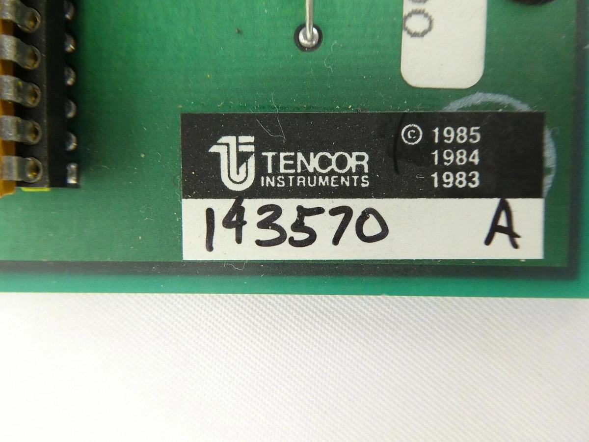 Used I-Bus Systems 100960 12-Slot Backplane PCB Tencor Instruments 143570 Working