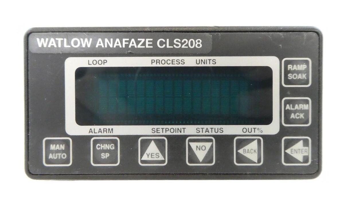 Used Watlow 208-1100004 Anafaze Temperature Controller TB18 CLS208 AMAT Working