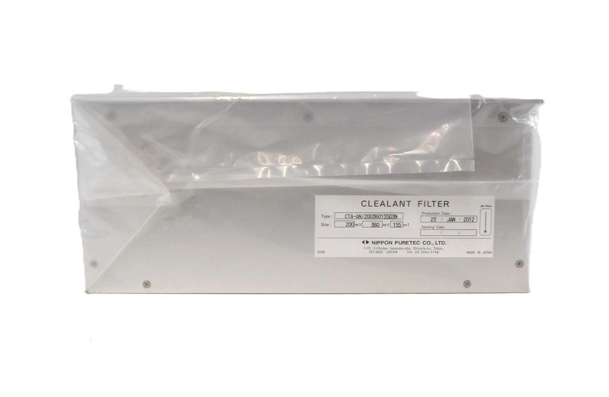 Used Nippon Puretec CTA-AN/200360155D3N Chemical Filter New