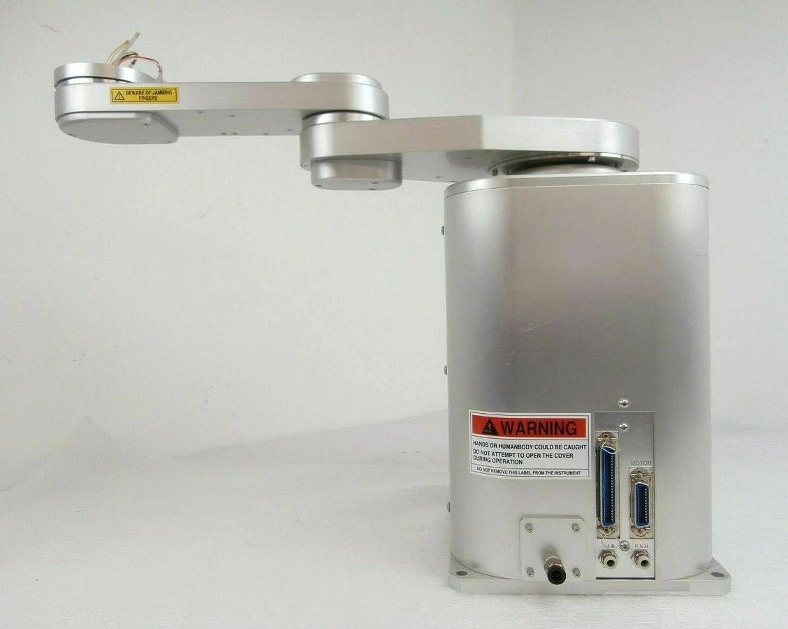 Used JEL 3-Axis Cylindrical Coordinate Wafer Robot Sigmameltec RTS-500 Working
