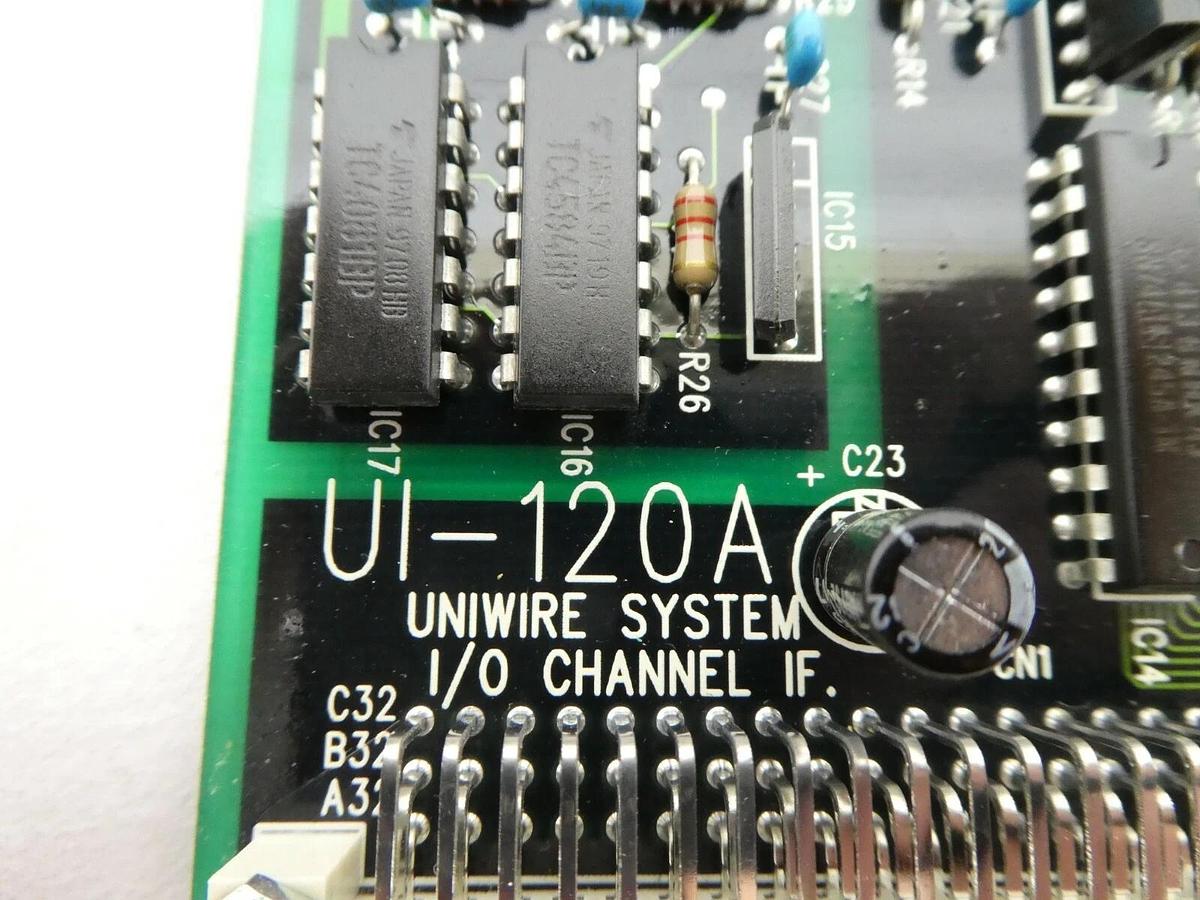 Used Kuroda UI-120A Uniwire System I/O Channel Interface 3286-000684-1 Working