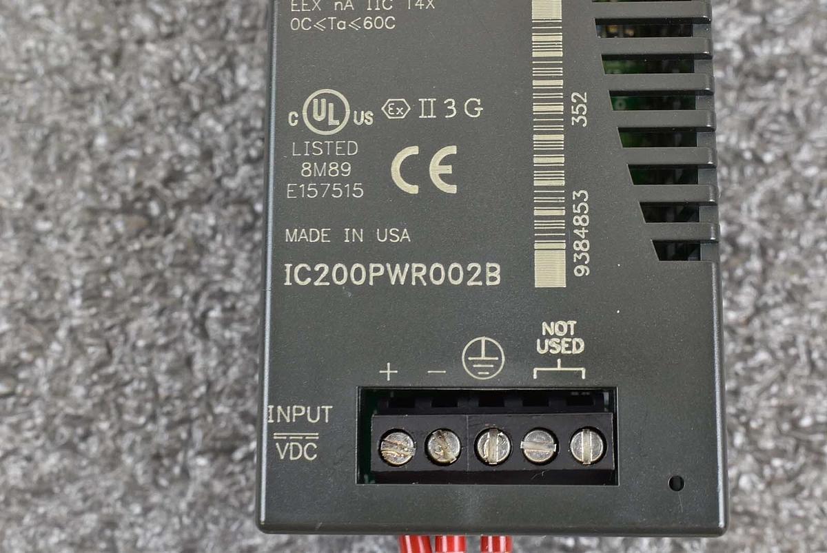 Used GE Fanuc IC200PWR002B VersaMax Power Supply