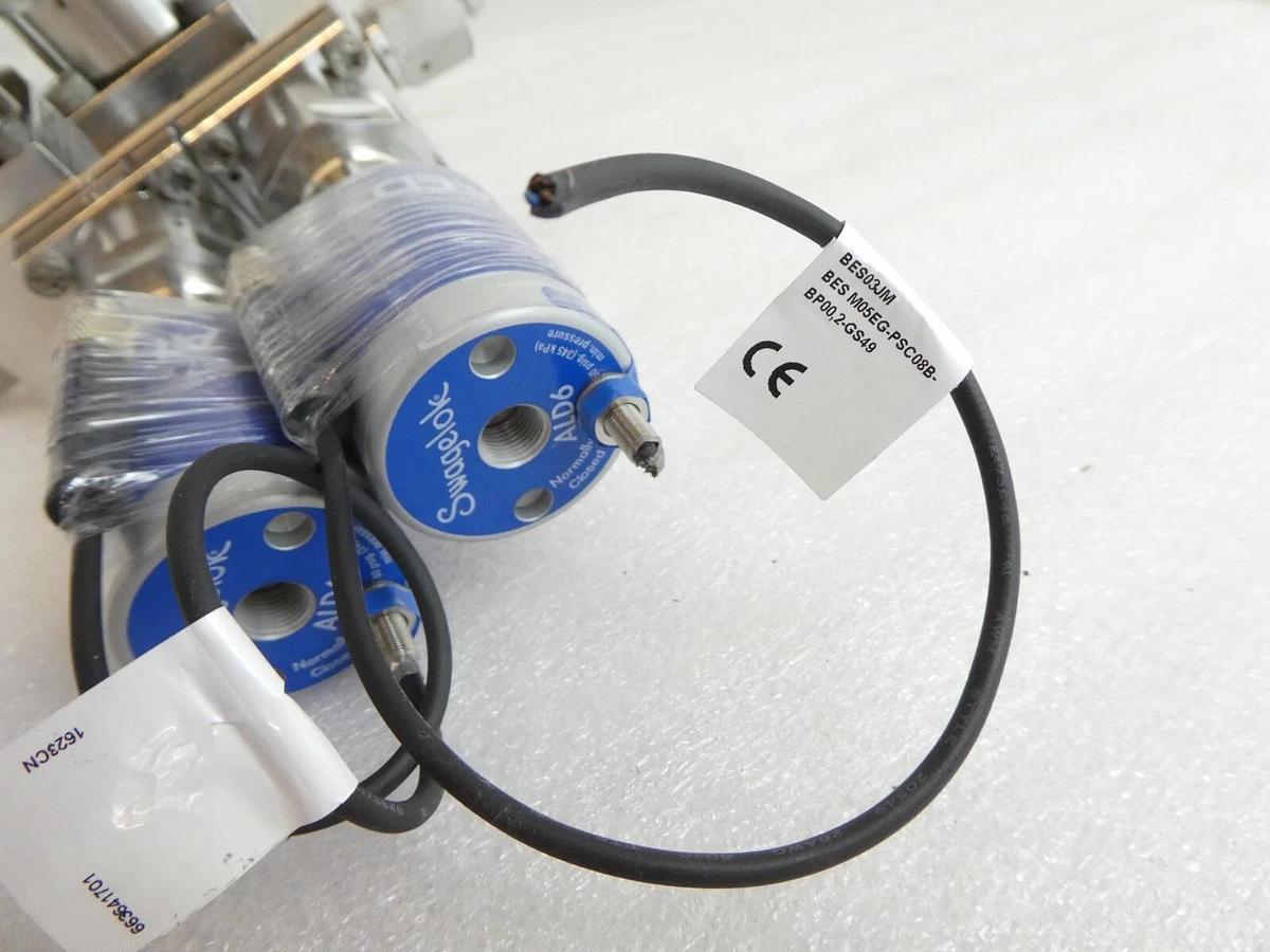 Used Swagelok 6LVV-MSM-ALD6T-HF3-P-CS Diaphragm Valve Assembly ALD Working Spare