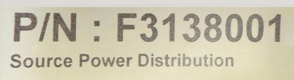 Used Varian Ion Implant EF3138-1 Filament Power Supply F3138001 Rev. B Working Spare