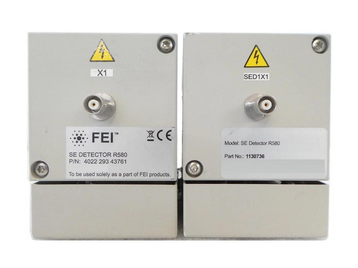 Used FEI Company SE Detector RS80 4022 293 43761 1130736 Reseller Lot of 2 Spare
