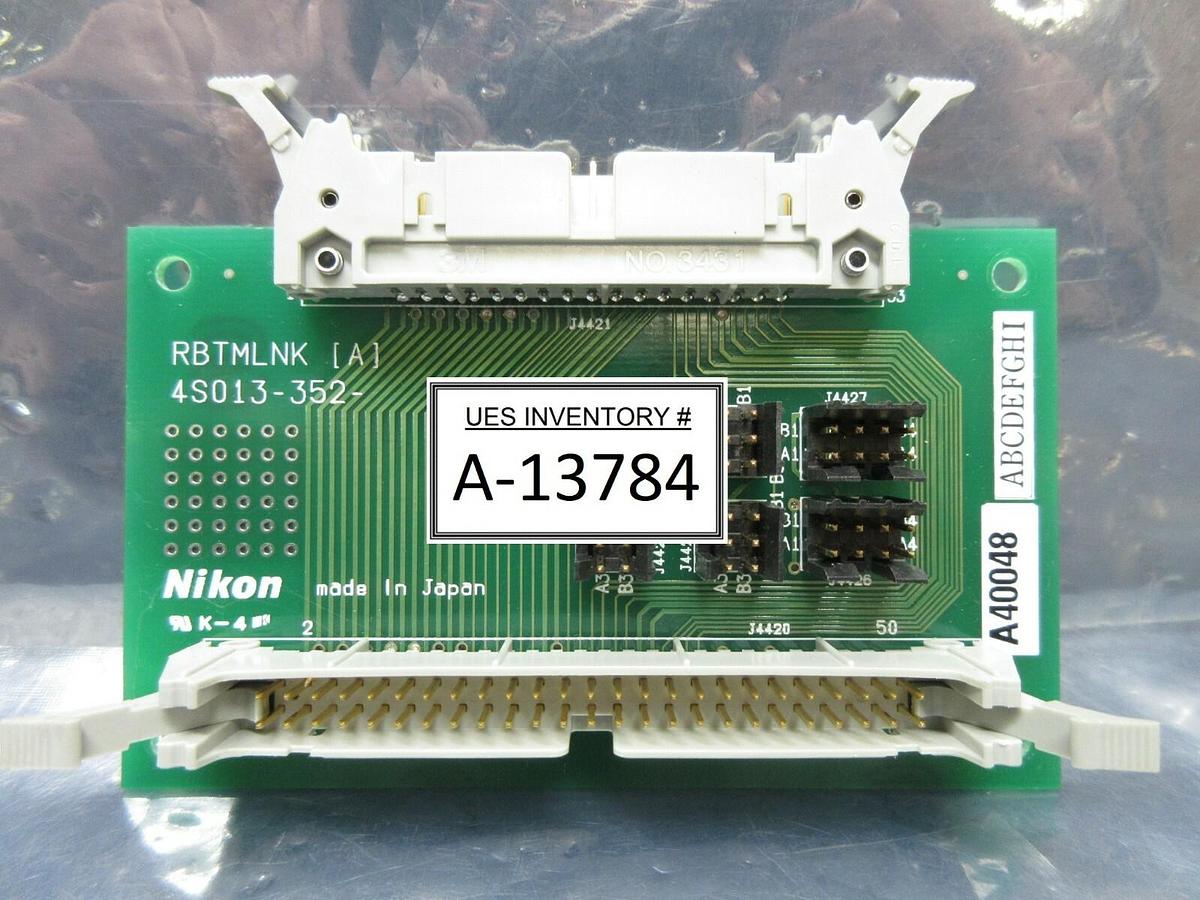 Used Nikon 4S013-352 Interface Board PCB NSR-S205C Step-and-Repeat Used Working
