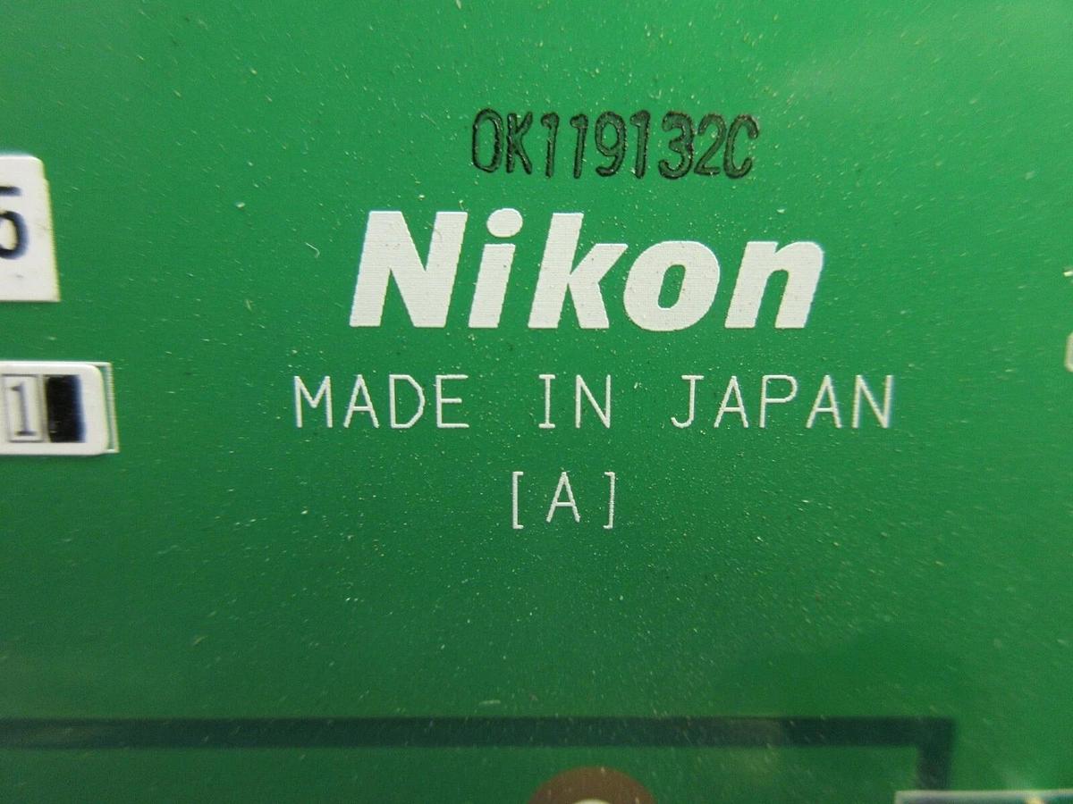 Used Nikon Precision 4S025-372 Relay Interface Board PCB X8RSSB_LDB NSR Working