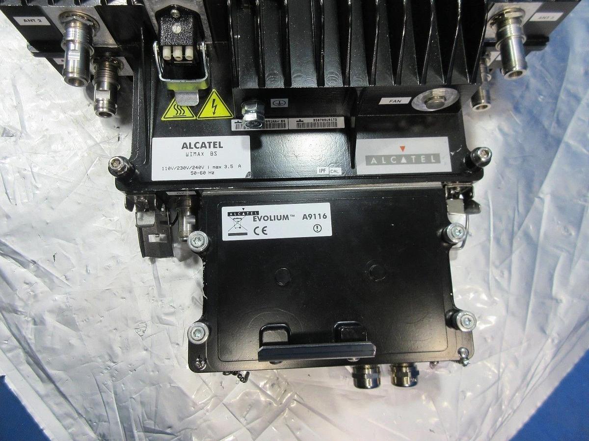 Used Alcatel 3BK27091AA WiMAX Base Station A9116 Used Working