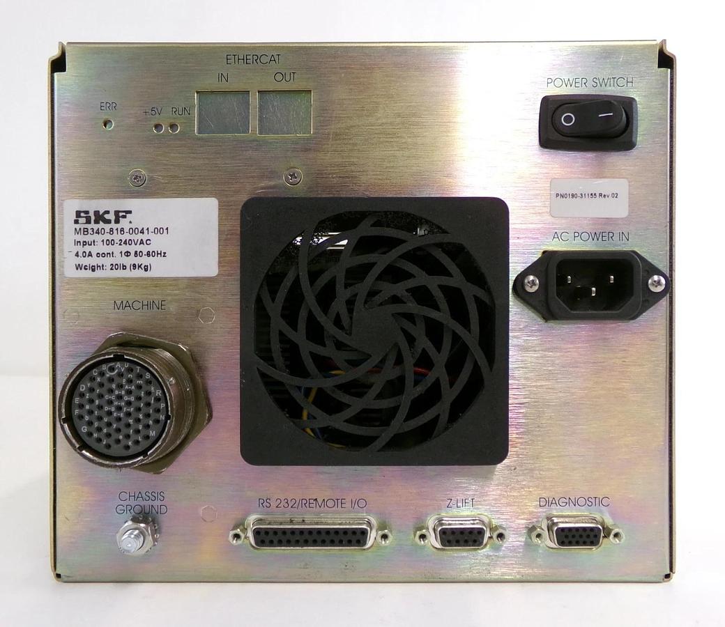 Used SKF MB340-816-0041-001 Digital Motor Controller Driver 0190-31155 Fault Untested