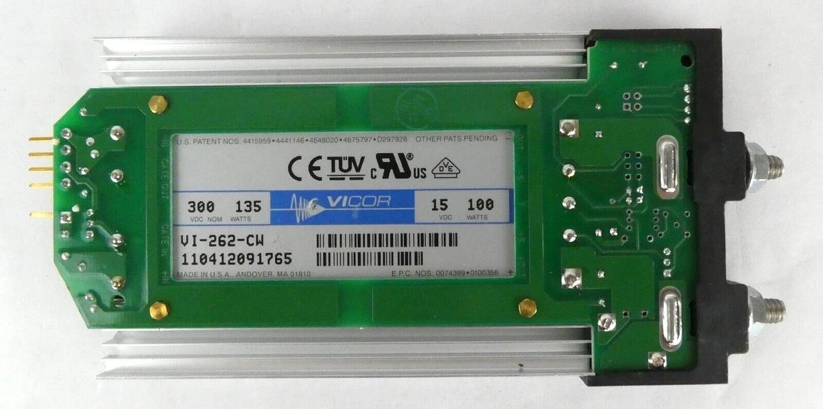 Used Vicor VI-262-CW DC Converter 15v 100w Reseller Lot of 4 Working Surplus