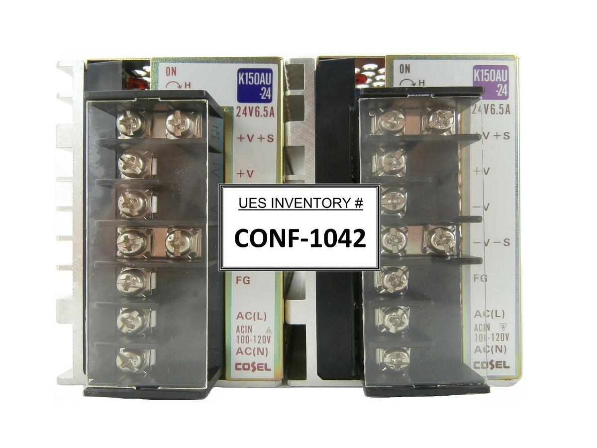Used Cosel K150AU-24 24V Power Supply Reseller Lot of 2 Used Working