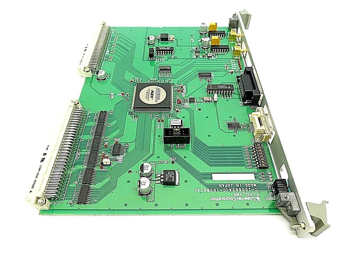 Used Lasertec C-100862A Processor PCB Card FLHD_VME C-100861A Working Surplus