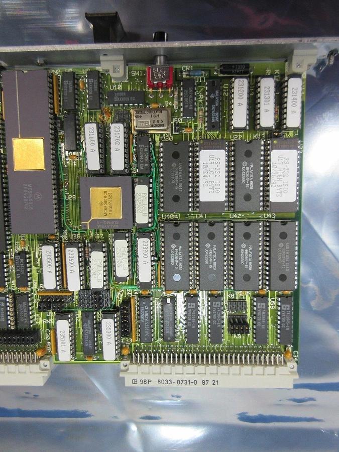 Used Mizar 6800-03417-0001 7300 Serial PCB Used Working