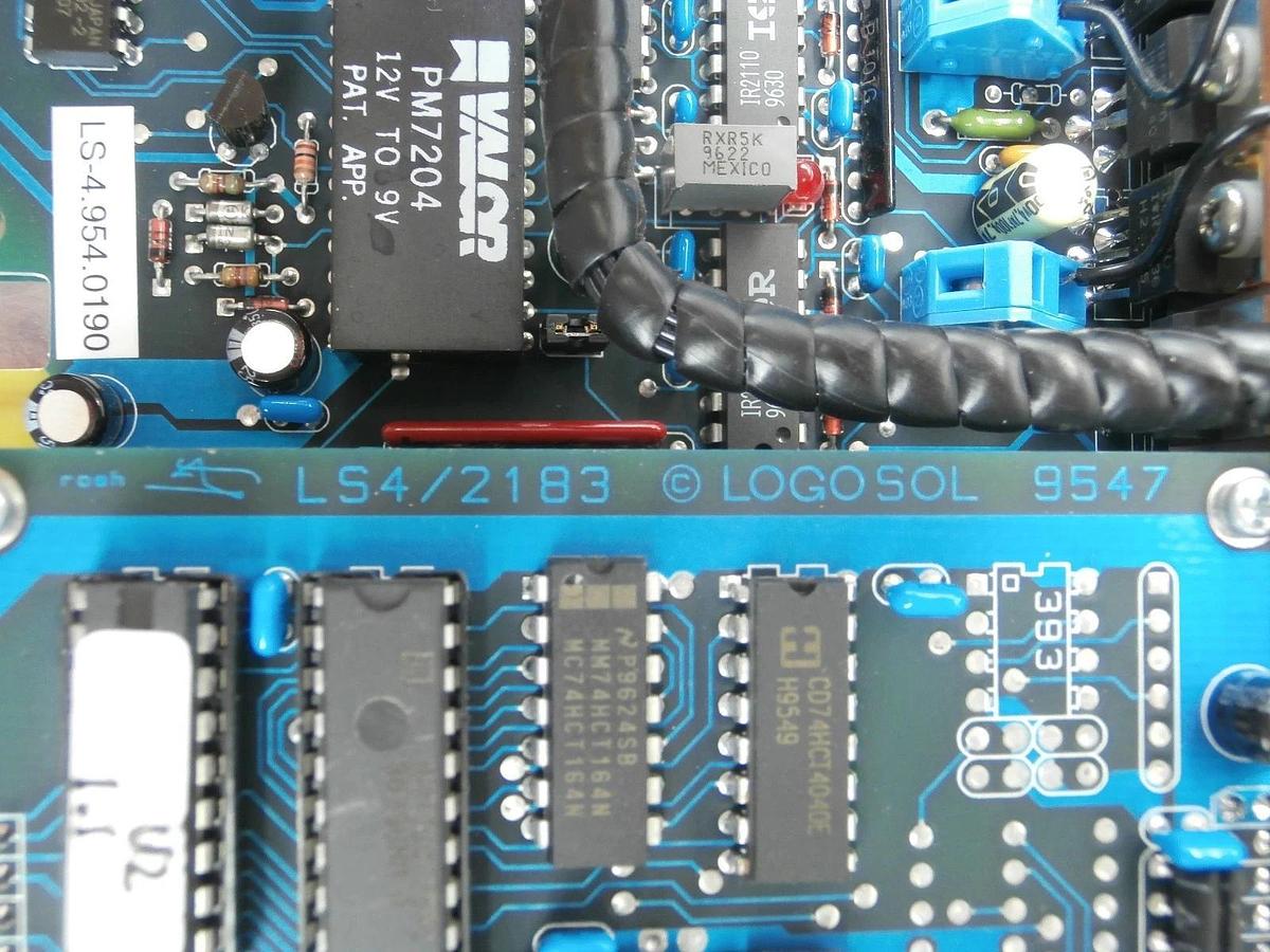 Used Genmark LS-4.954.0190 LS4 DSP Controller PCB Card LS-4 #7044 Logosol Working
